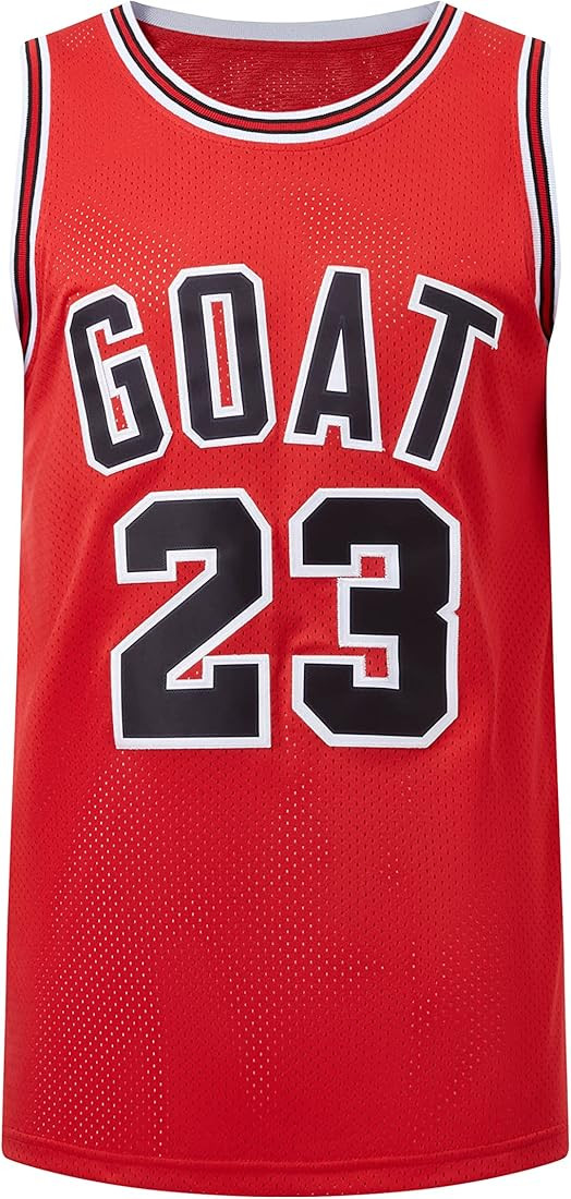 CLOBCTUN Adult Goat 23# Jersey Basketball Jersey Breathable for Men Jersey Embroidery Shirts Gift fo | Amazon (US)
