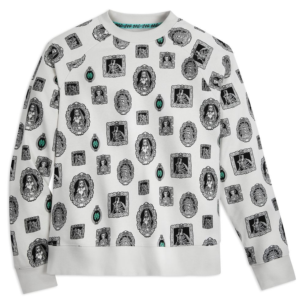 The Haunted Mansion Portraits Pullover Sweatshirt for Adults | Disney Store