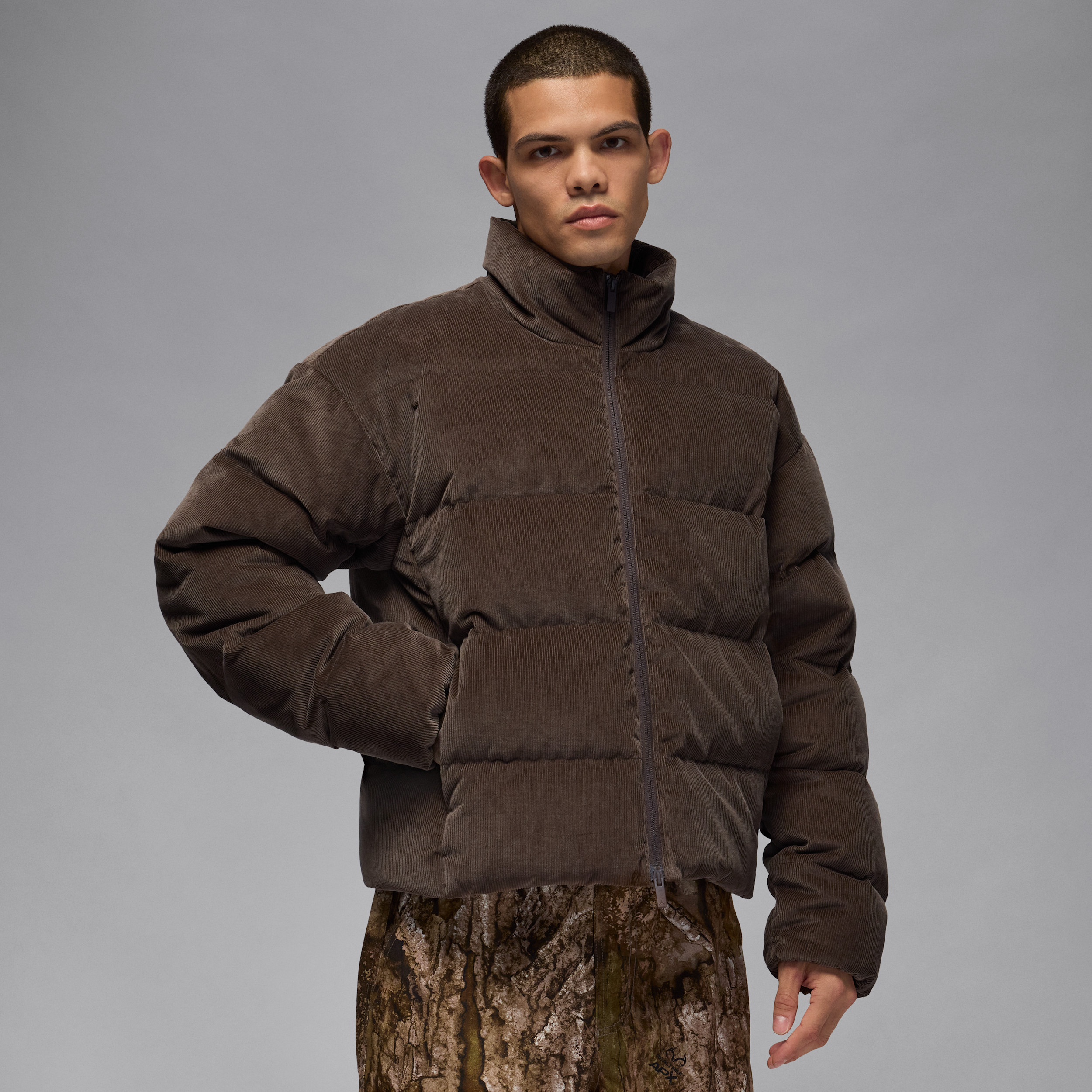 Men's Jordan Flight Down Puffer Jacket in Brown | HV0536-237 | Nike (US)