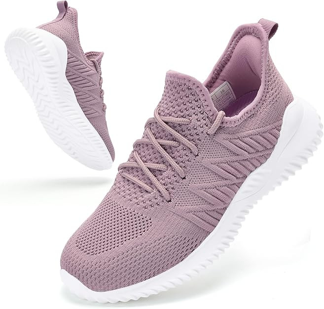 PPQ Womens Slip On Walking Shoes，Memory Foam Lightweight Comfort Casual Workout Shoes,Yoga Or T... | Amazon (US)