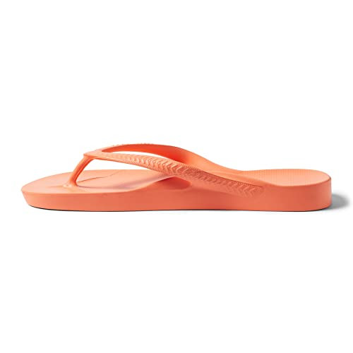 Amazon.com | Archies Arch Support Flip Flops, Men & Women, White, US Men's 6/Women's 7 | Flip-Flo... | Amazon (US)