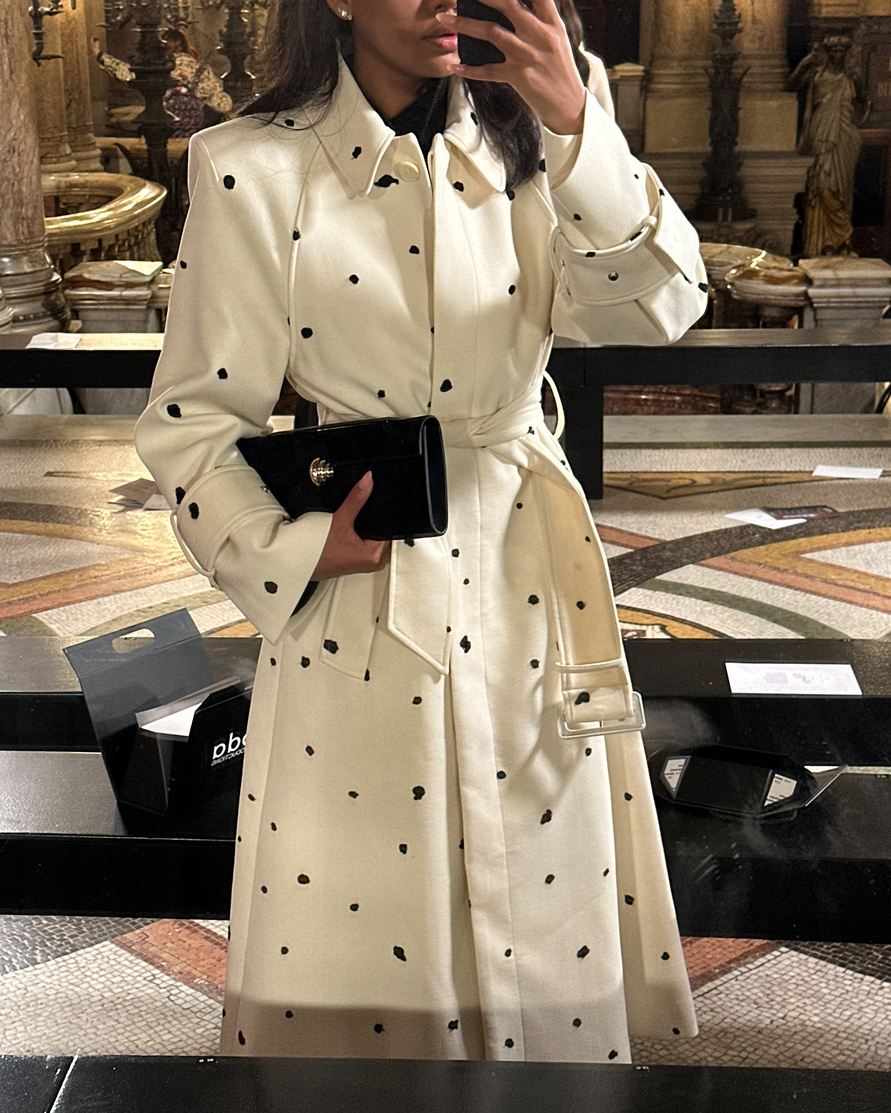 CAMILLA AND MARC PONZA COAT (DOTTED DALMATION) 

 #LTKuk #LTKspring #LTKstyletip