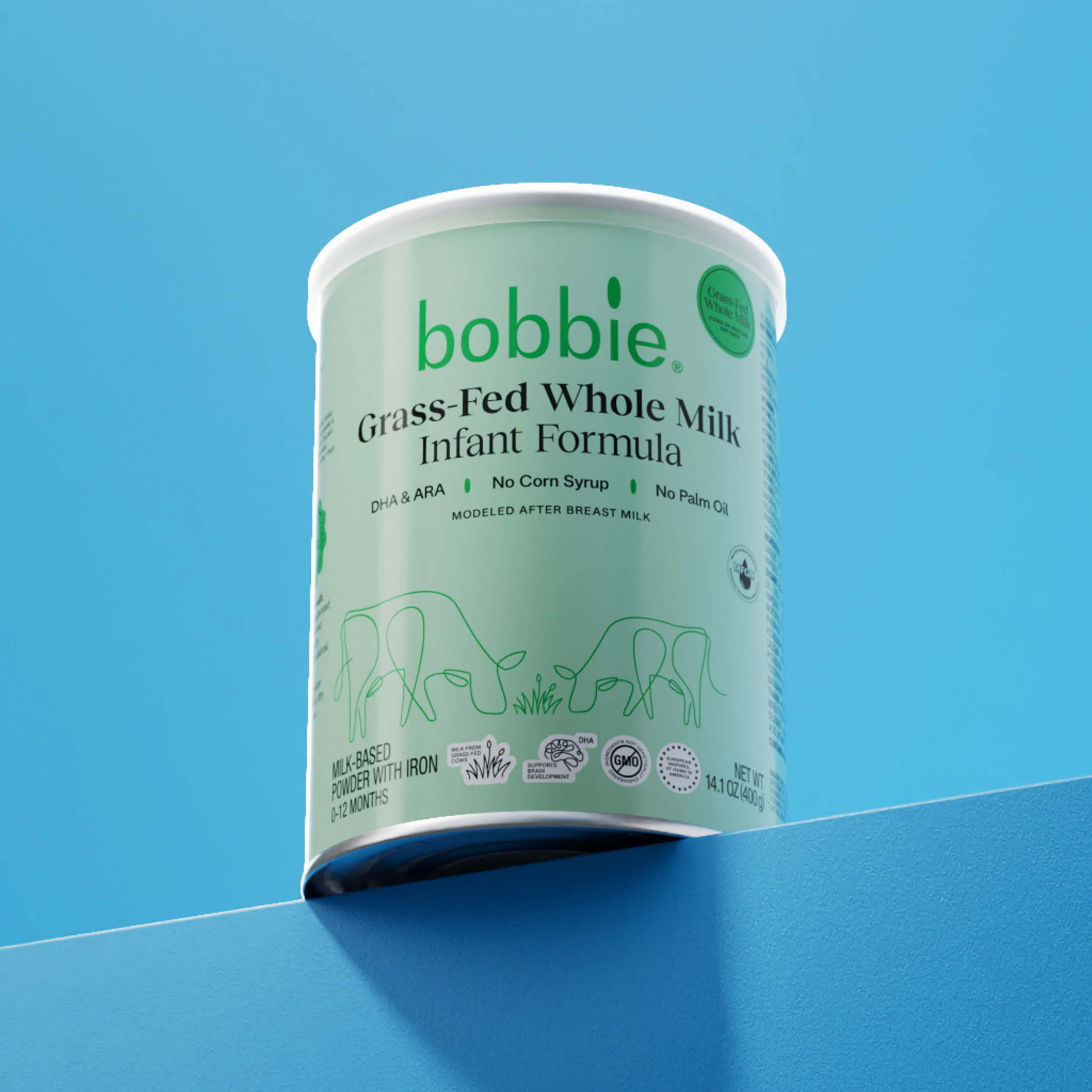 Grass-Fed Whole Milk Infant Formula | Bobbie | Bobbie