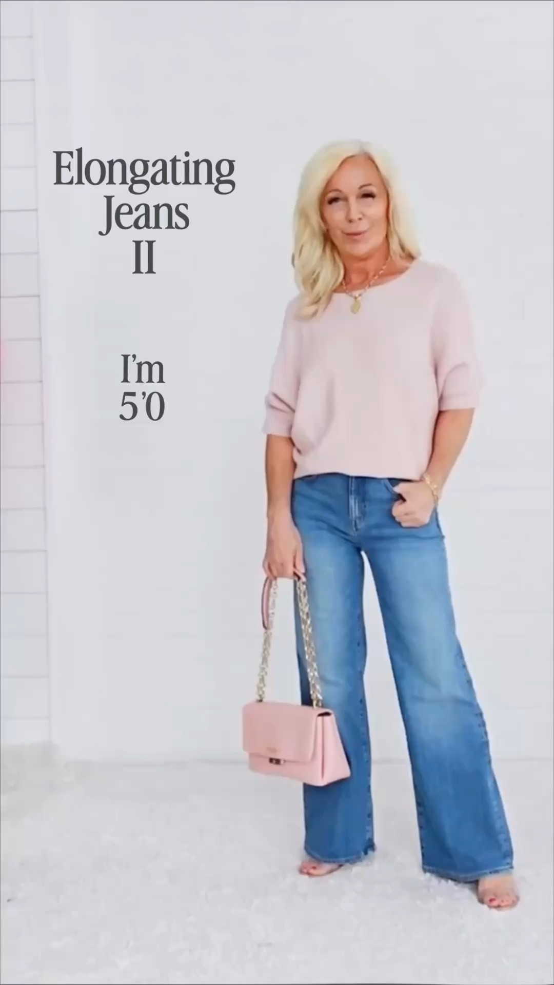 I’m 5'0 — and look how TALL these jeans make me look!

Same jeans as yesterday … now in blue denim.

And just like the white pair — the high-rise + long trouser line creates that incredible leg-lengthening effect.

The higher rise and longer line make my ultra-petite legs look long and lean (which we all love).

🤍 Petite girls — this is the kind of jean that changes everything.

👖 Comment DENIM if you love these.


🌸Midlife It Girl Energy,
Valarie

#FashionOver50 #SpringOutfit #springoutfits #StyleOver50 #midlifefashion 

Spring Outfits
Spring Fashion
Spring Style
Classic Style
American Style
Preppy Outfit

#LTKSpringSale #LTKOver40 #LTKPetite