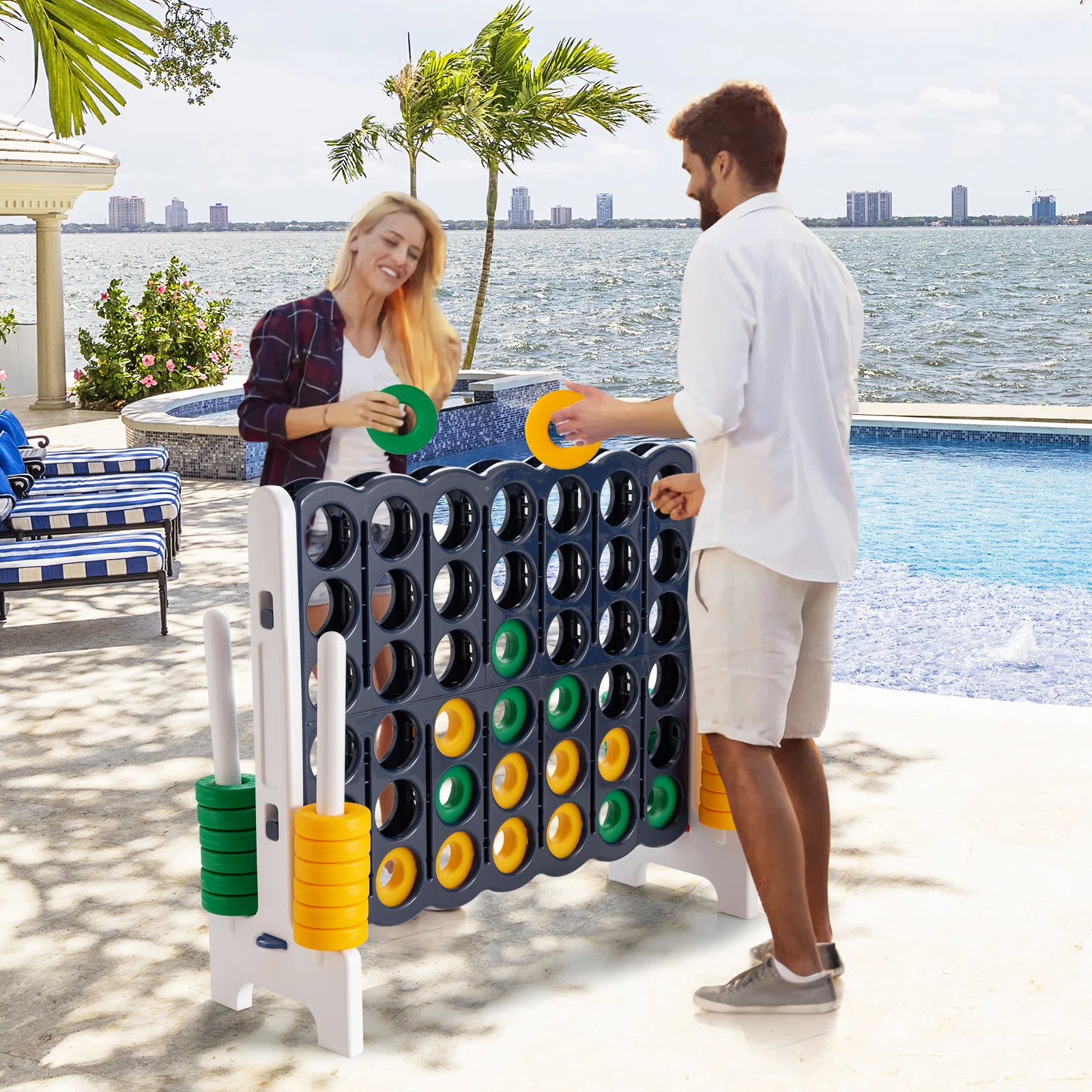 Topbuy Jumbo 4-to-score Giant Game Set & Reviews | Wayfair | Wayfair North America