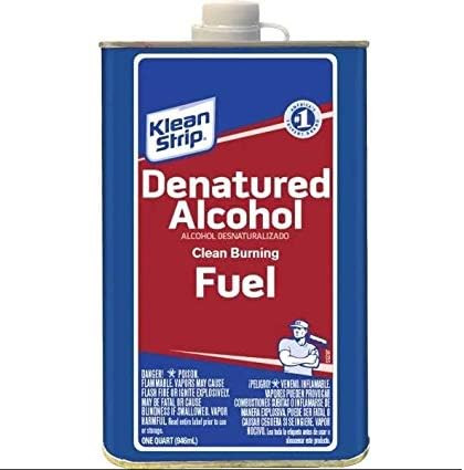 Klean-Strip QSL26 Denatured Alcohol, 1-Quart “Packaging may vary” | Amazon (US)