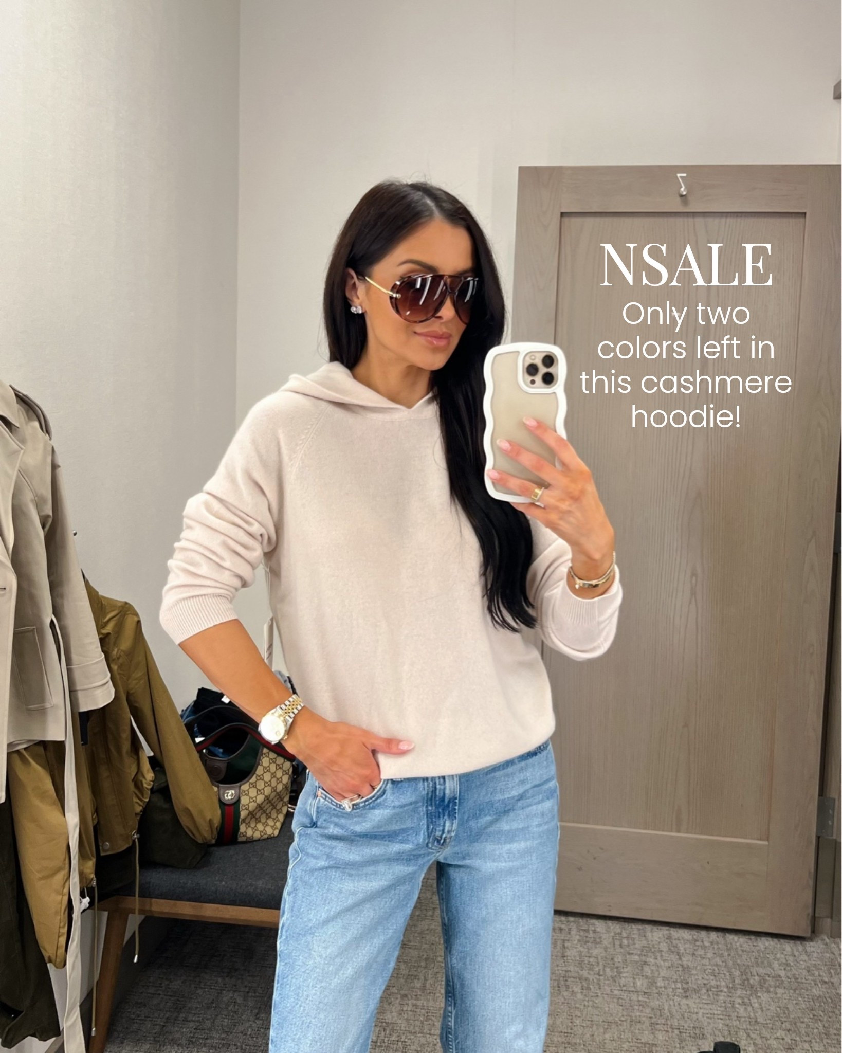 NSALE finds still in stock 
Nordstrom cashmere hoodie about to sell
Out
@nordstrom #nsale #nordstromas

#LTKSaleAlert #LTKOver40 #LTKootd