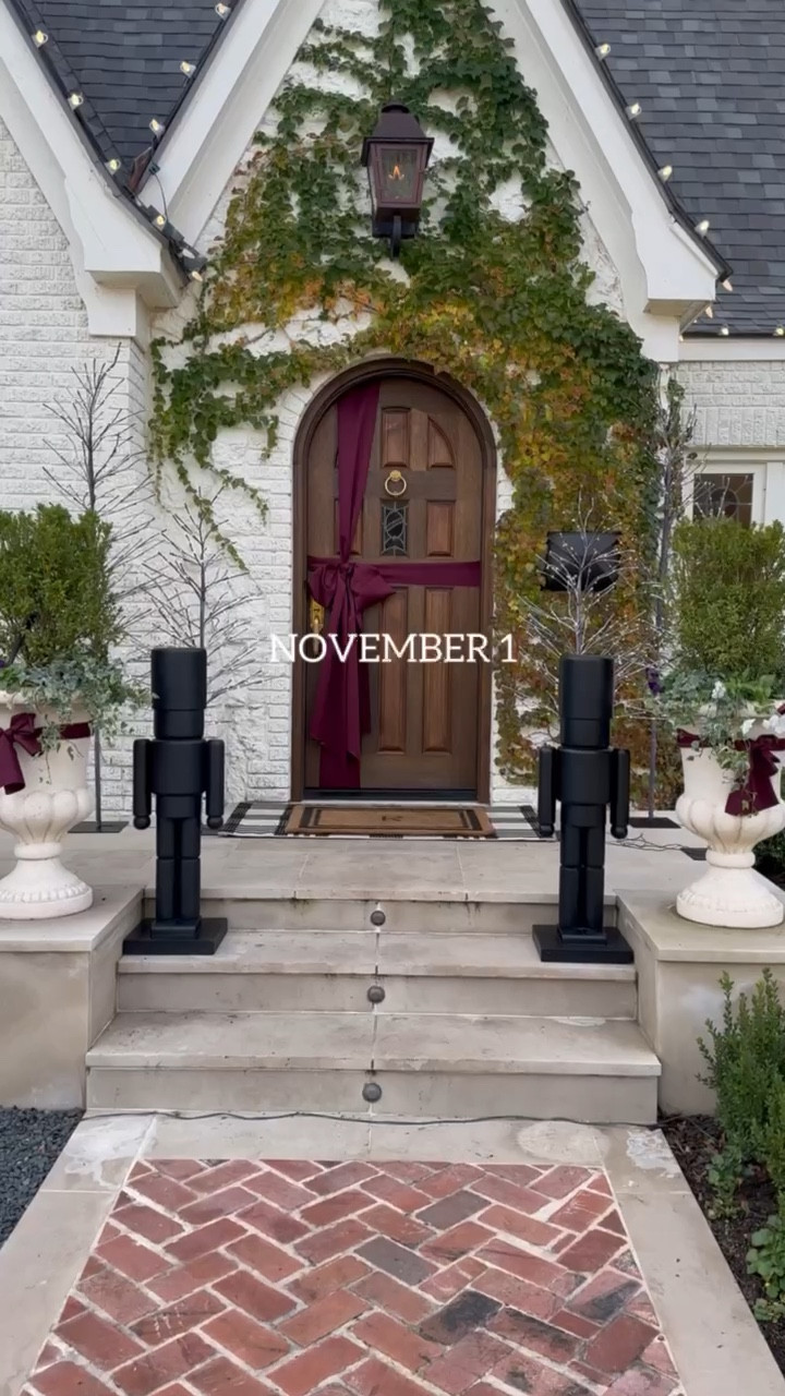 Christmas time!!!!! Ribbon was found at a local shop but linked similar.

#LTKSeasonal #LTKHoliday