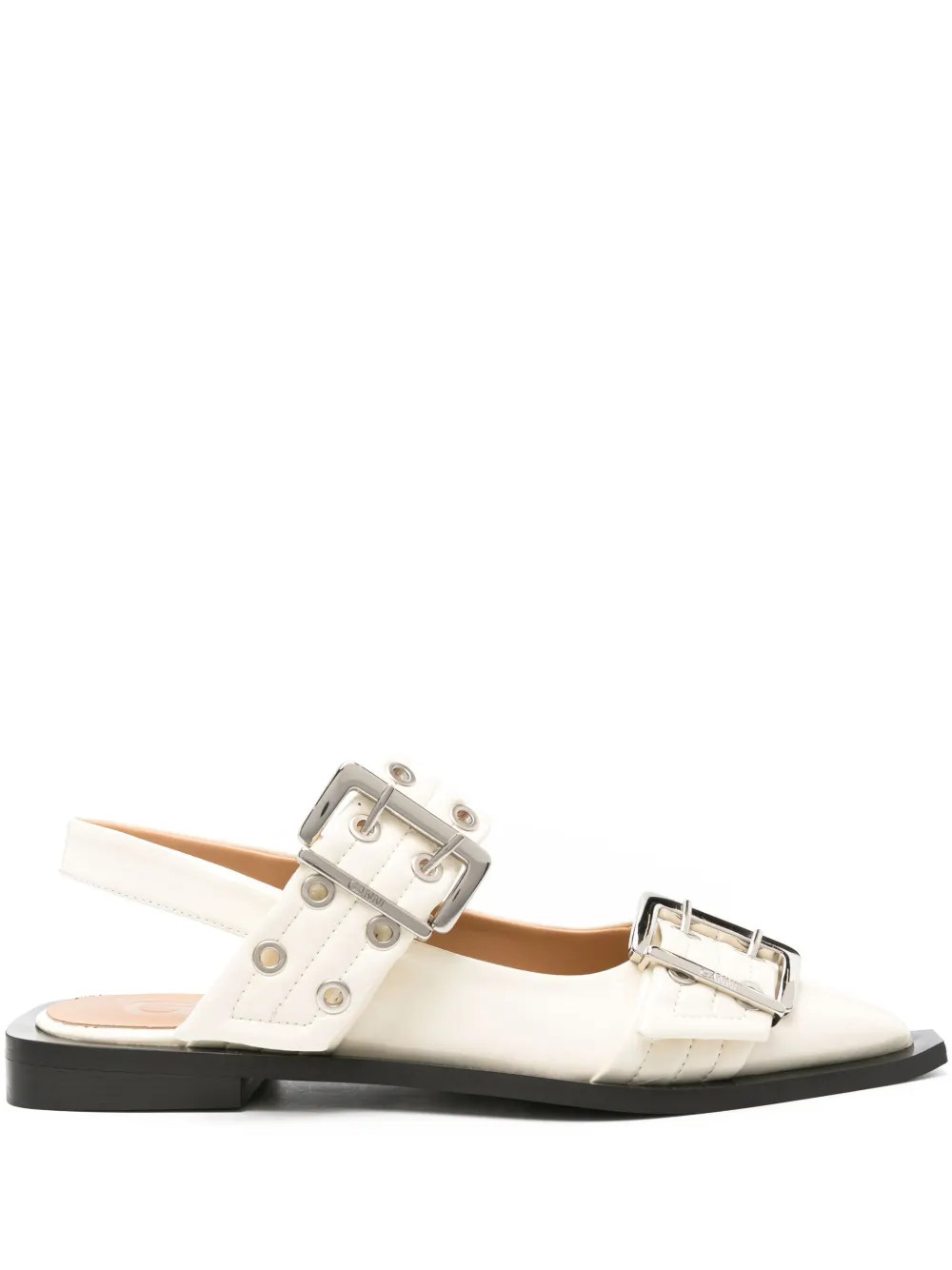 buckle slingback ballet pumps | Farfetch Global
