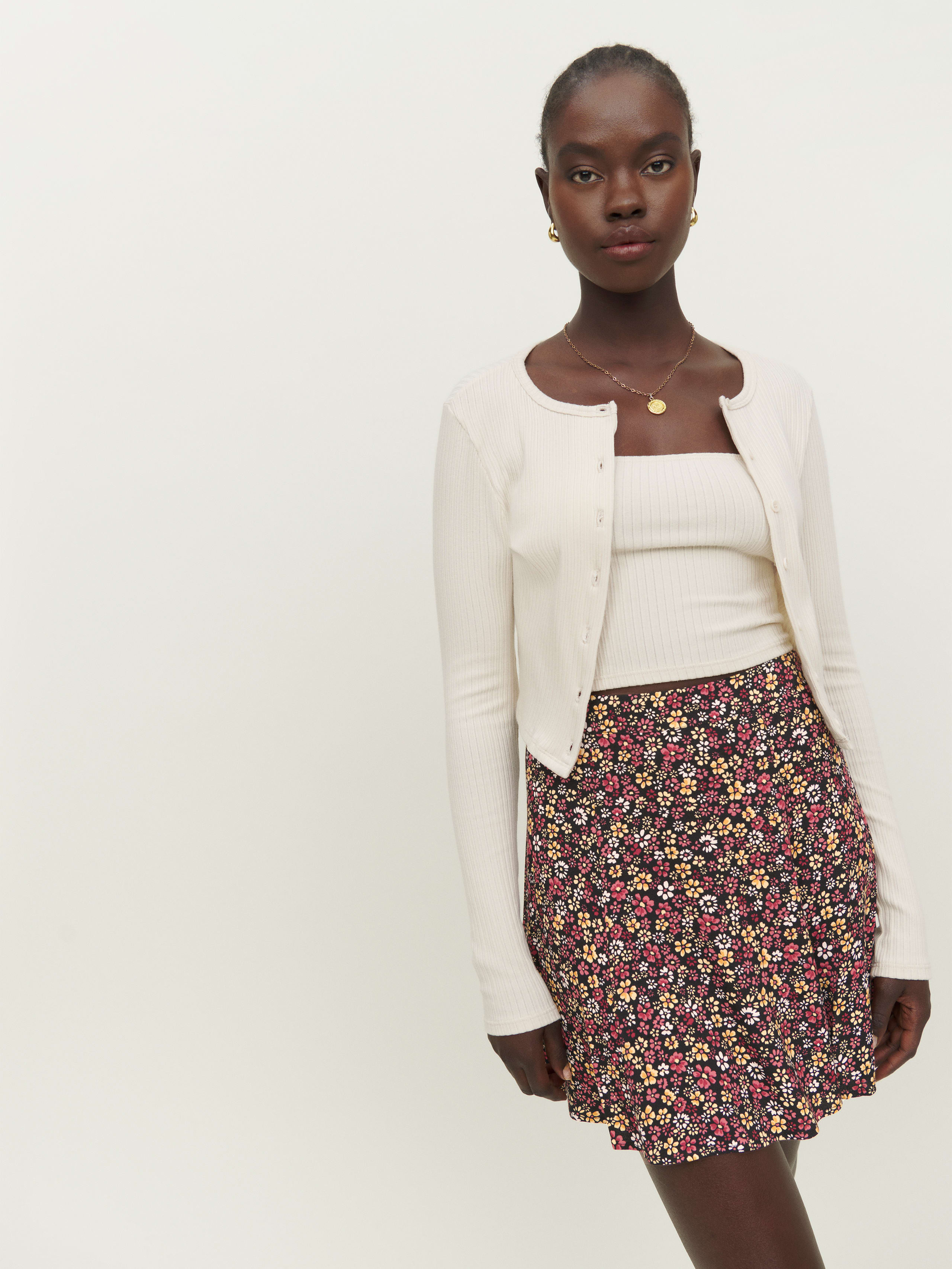 Flounce Skirt | Reformation (Global)