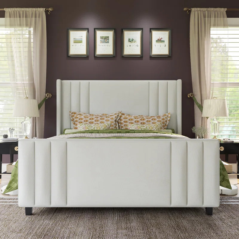 Aurieona Upholstered Platform Bed | Wayfair North America
