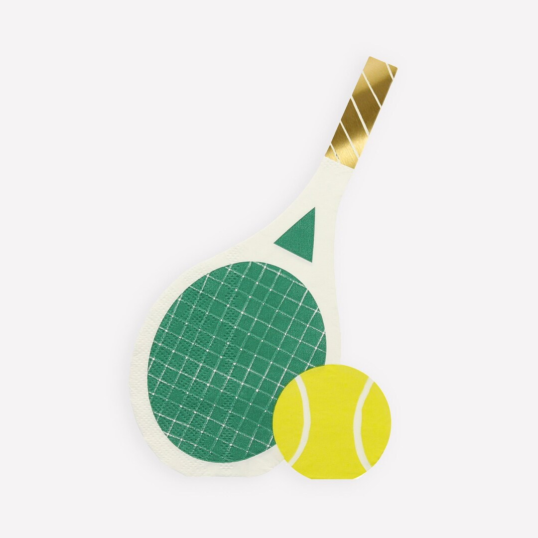 Meri Meri Tennis Napkins (pack of 16) - Etsy | Etsy (US)