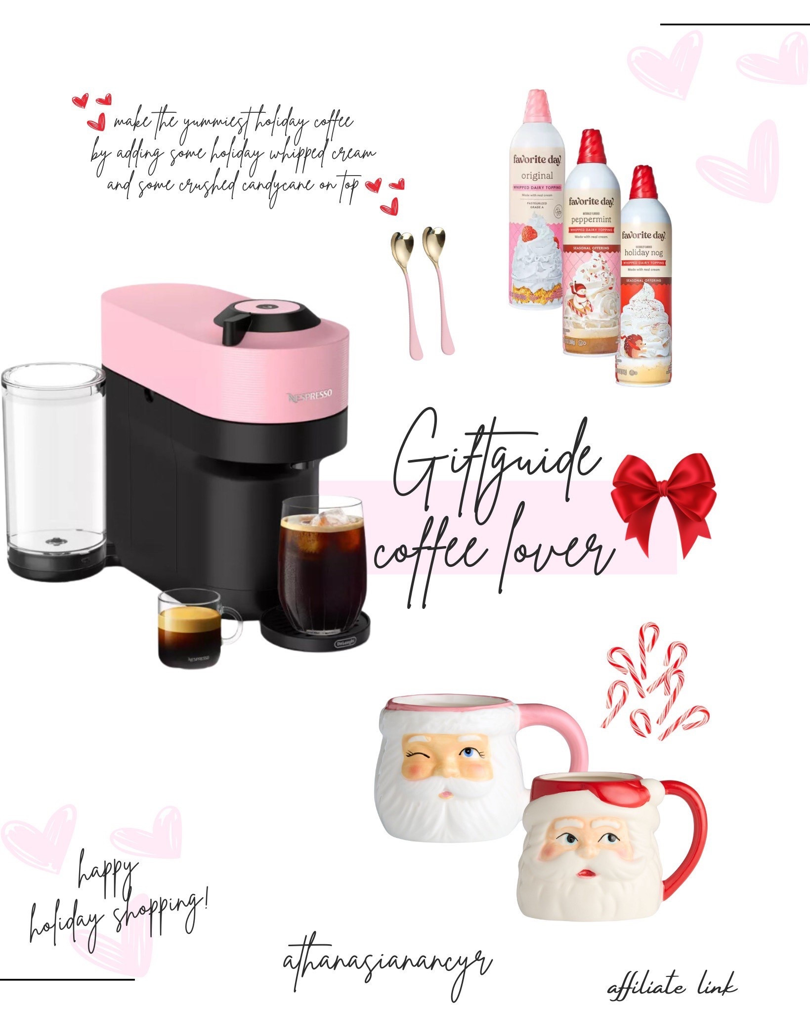 Gift guide for the coffee lover that loves Christmas and pink 




#LTKHoliday #LTKGiftGuide #LTKCyberWeek