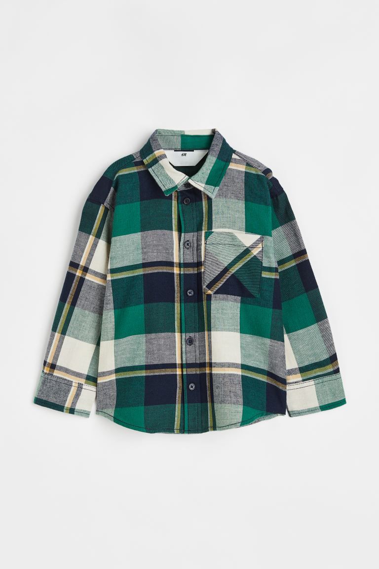 Cotton Flannel Shirt | H&M (US + CA)