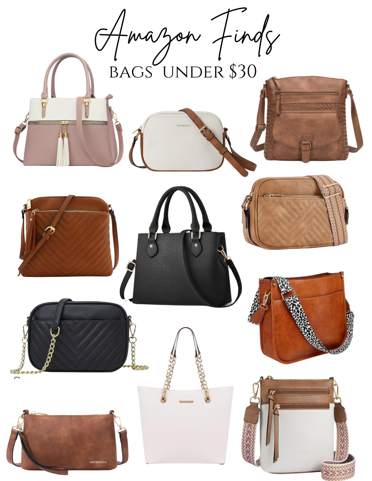 Amazon Purses Under $30

#LTKstyletip #LTKHoliday #LTKGiftGuide