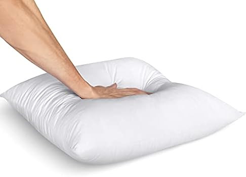 Utopia Bedding Throw Pillows Insert (Pack of 2, White) - 18 x 18 Inches Bed and Couch Pillows - I... | Amazon (US)