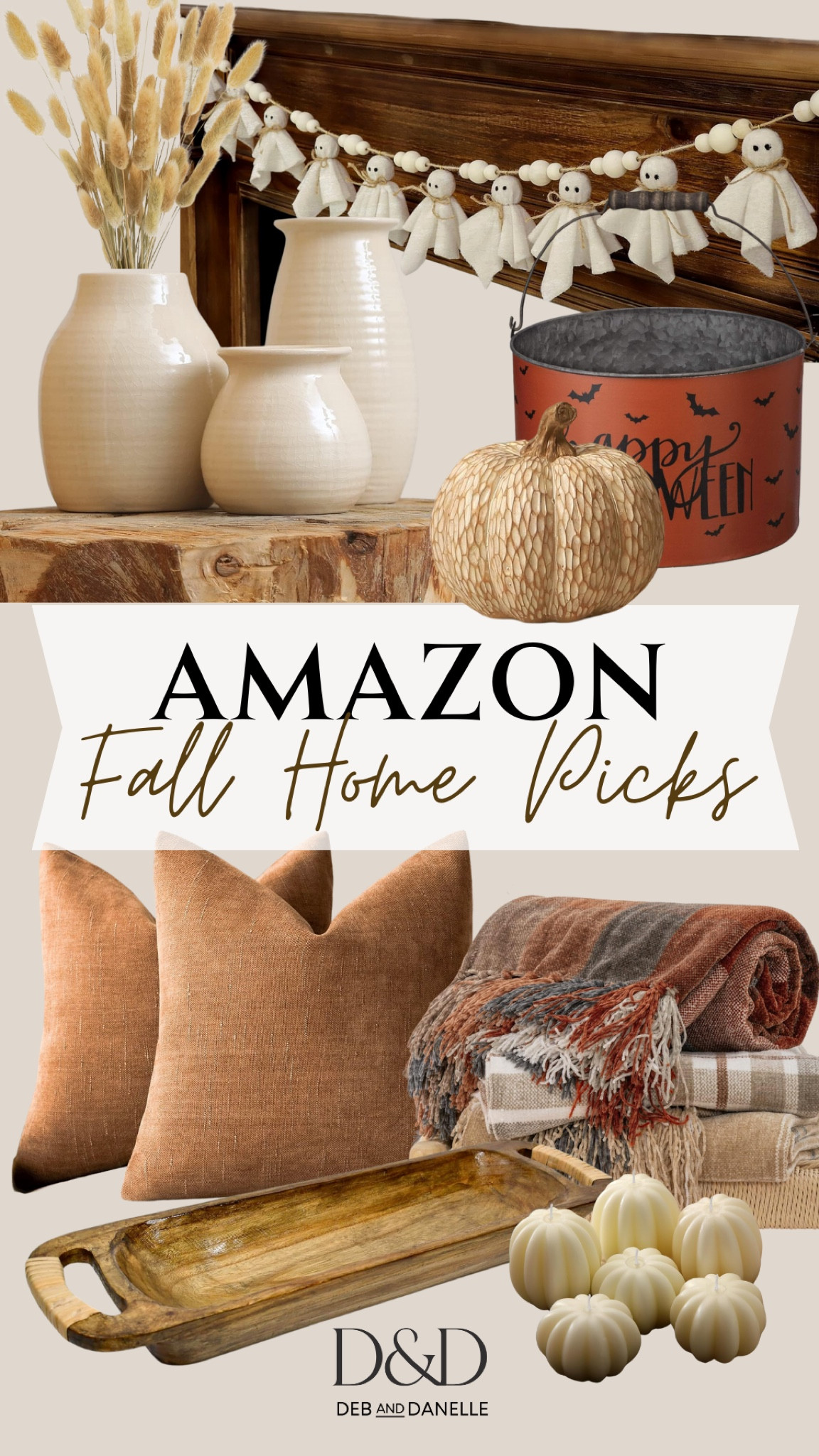 I am currently on the hunt for new Fall home decor items. Here are a few of the finds I find on Amazon. I will definitely be ordering the ghost garland for my fireplace mantel. 

#LTKFindsUnder50 #LTKHome #LTKSeasonal