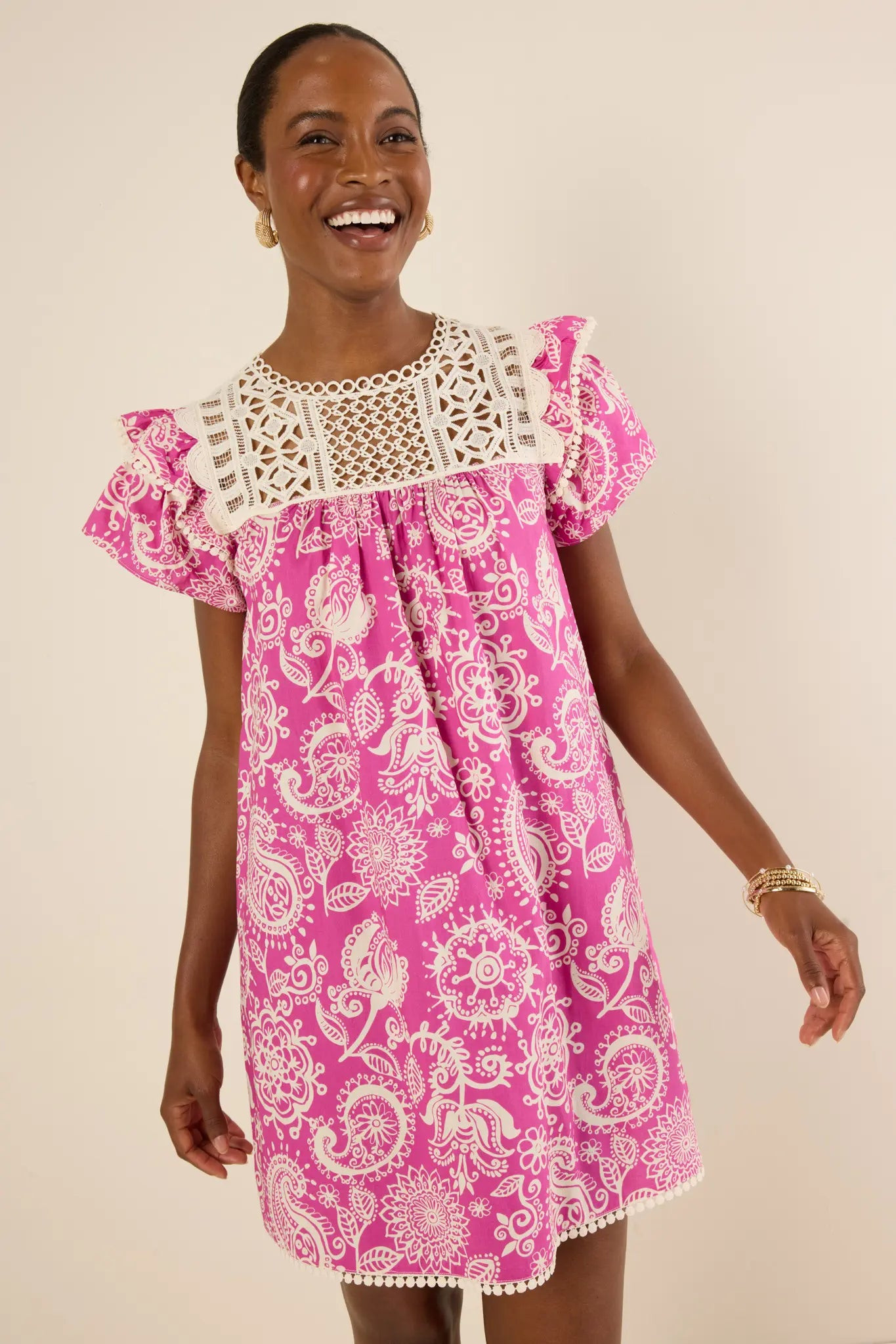 Cali Dress- Pink | Avara