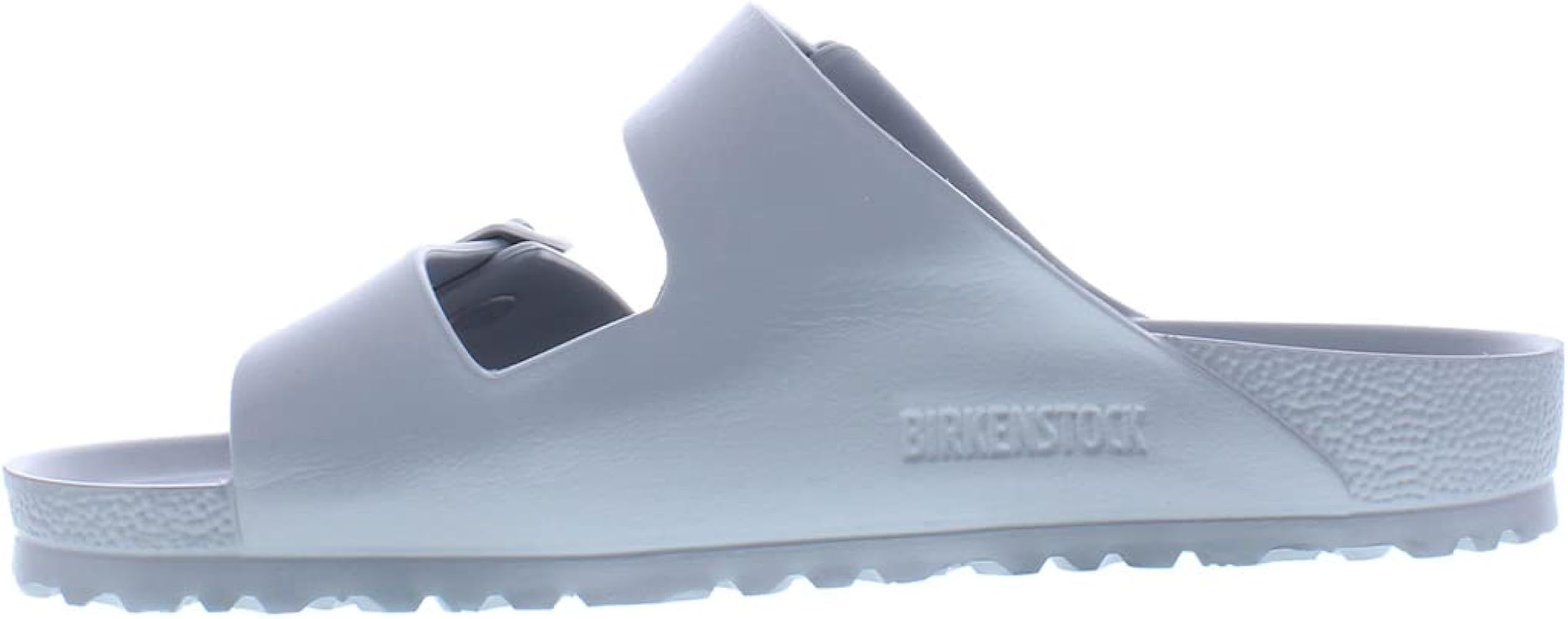 Amazon.com | Birkenstock Unisex Arizona Essentials EVA Sandal Silver 44 R EU | Shoes | Amazon (US)