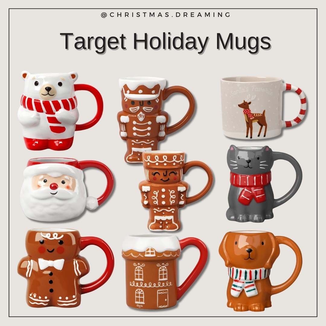 Target $5 Holiday Mugs!

#LTKSeasonal #LTKHoliday
