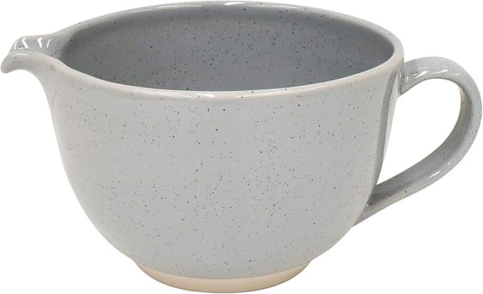 Casafina Fattoria Collection Stoneware Ceramic Batter Bowl 69 oz, Grey | Amazon (US)