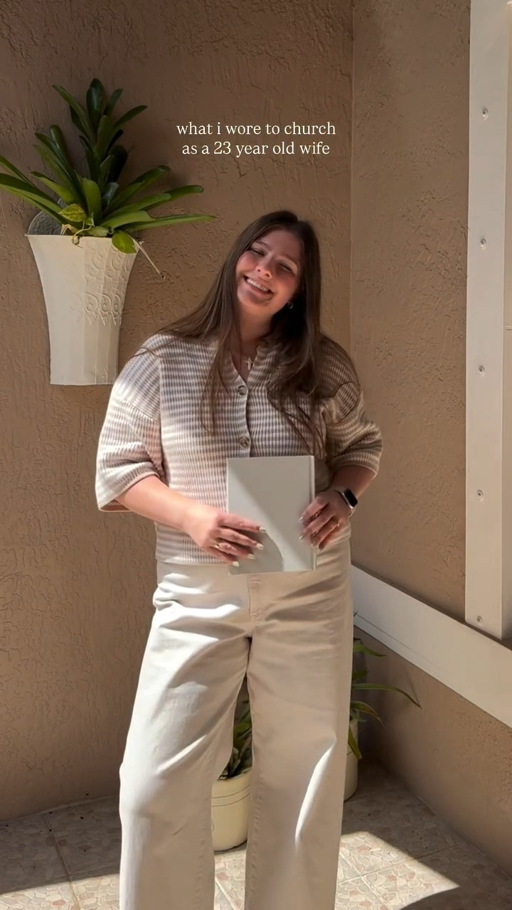 today’s church fit!!! comment SHOP for links 🤍

top was a @marshalls find!

what did you learn at church today???
#churchfit #ootd #sundayootd #churchnotes #churchoutfit 
{church fit, ootd, Sunday ootd, church notes, church outfit}