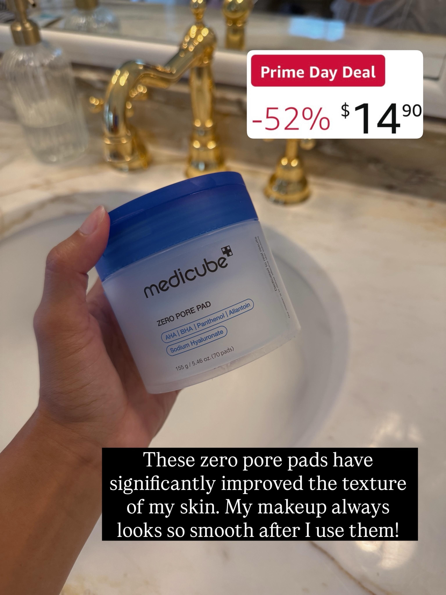 Save on beauty for Amazon prime day!
The viral medicube zero pore pads are a must and only $15!

#amazon #primeday #primedaydeals #amazonprimeday #beauty #viralbeauty #medicube #zeroporepads

#LTKBaby #LTKSaleAlert