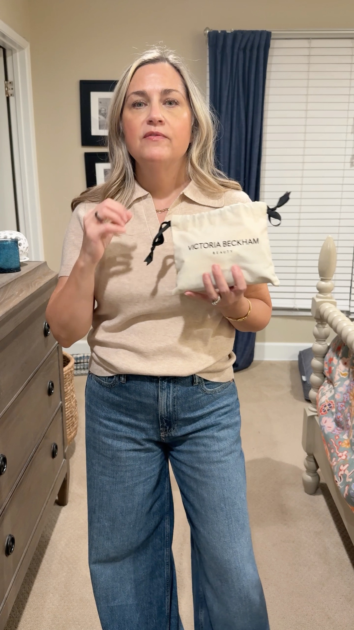 I thought I’d just walk you through what I have in my makeup bag. These are the products that I use on an everyday basis.  I sometimes wear more I make up at night and play around with my satin Kajal liners. And I keep my lipgloss in my purse, but the shade I’m wearing is poshgloss in fizz. Also, I gifted my daughter this mascara for Christmas last year and she is addicted too! 

#LTKHoliday #LTKGiftGuide #LTKBeauty