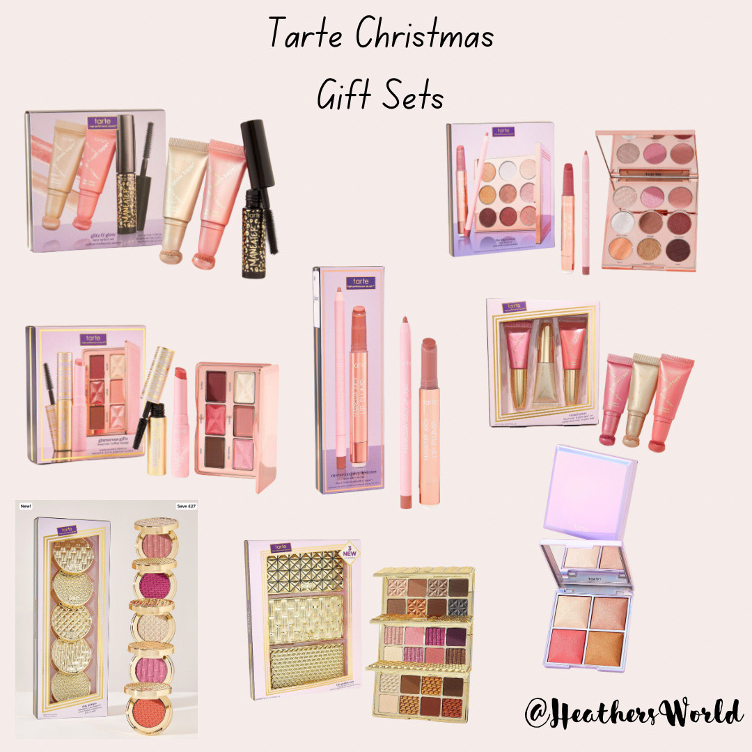Tarte Christmas gift sets have once again been released and were spoilt for choice. 

Stunning blusher gift sets to a beautiful set of 3 eyeshadow palettes. My personal favourite are the blush tape wands and the marajuca juicy lips 🎄

#tarte #christmas #makeup #blusher #eyeshadow #lipgloss

#LTKbeauty #LTKgiftguide #LTKmakeup