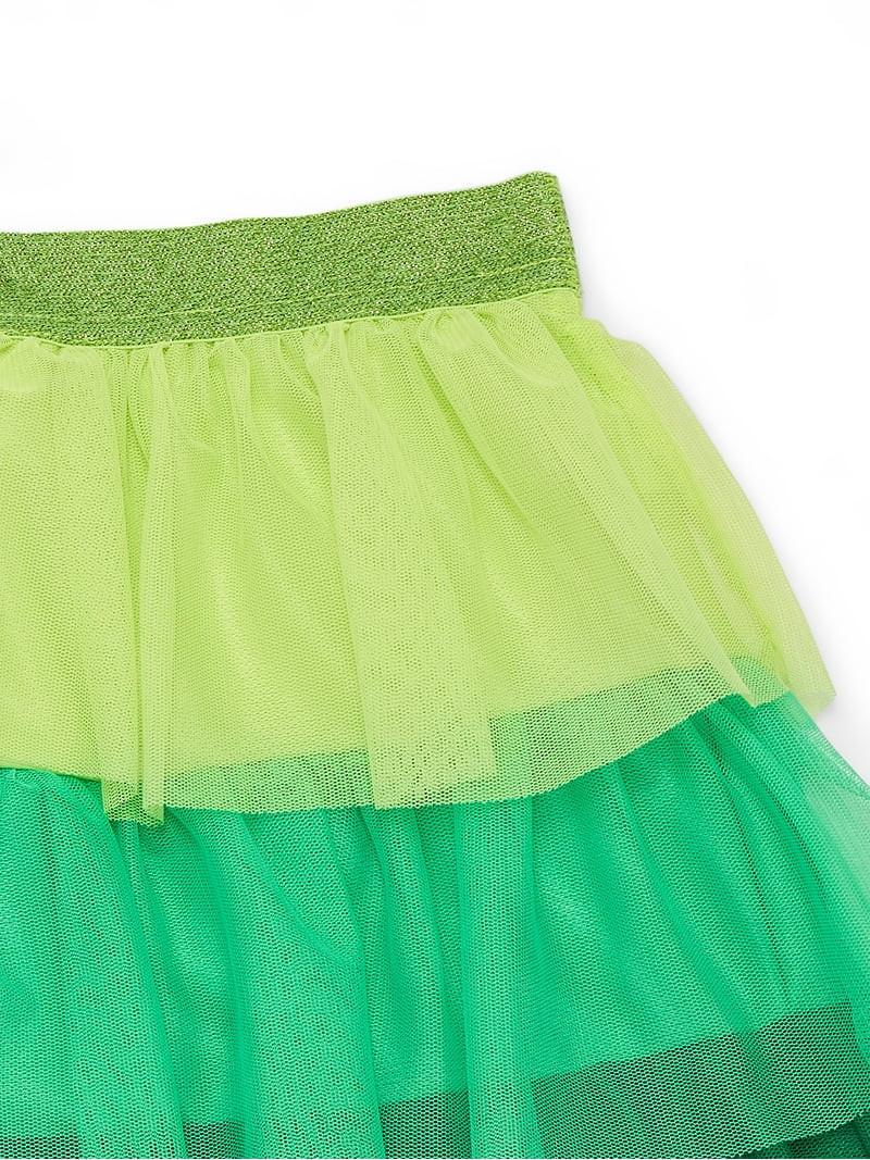 St. Patrick's Day Girls Tiered Tutu Skirt from Way To Celebrate, Sizes 4-18 | Walmart (US)