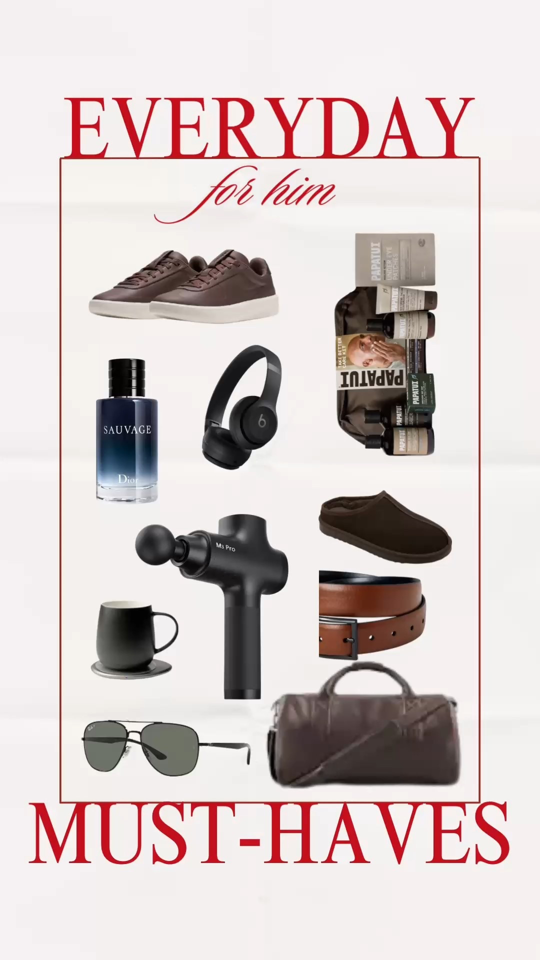Holiday gift ideas for him 🎁 Sharing the best men’s Christmas gifts—watches, headphones, shoes, travel bags, belts, cologne, massage guns, sunglasses, and self-care favorites.

#LTKMens #LTKGiftGuide #LTKHoliday