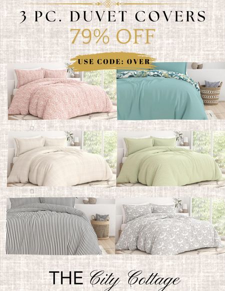 Dream big, sleep better! 💤 Our 3-piece duvet sets are on sale now! Don't miss out on the coziest deal of the season. #DuvetDeals #SleepInStyle #BedroomBliss  @Linens&Hutch

#LTKHome #LTKFindsUnder50 #LTKSaleAlert