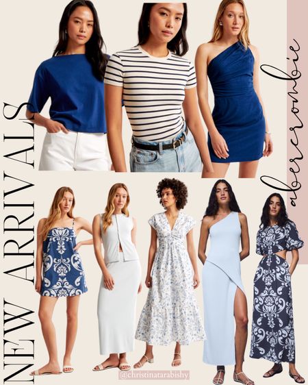 New arrivals from Abercrombie! I’m LOVING all the blues we’re seeing for Spring! 

#LTKstyletip