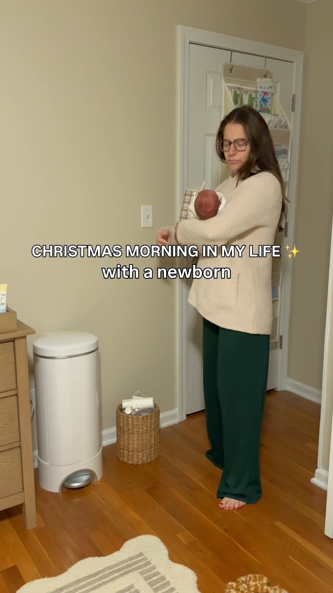 Christmas morning in my life with a newborn!! She is the best gift we could have ever asked for 🥹

#LTKvlog #LTKmorningroutine #LTKdayinmylife