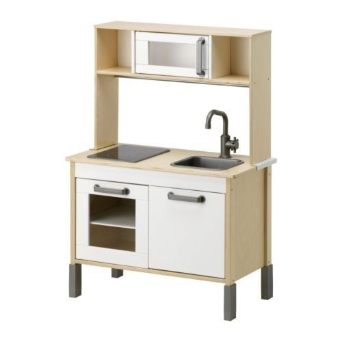 Ikea Duktig Mini-kitchen, Birch Plywood, White | Amazon (US)