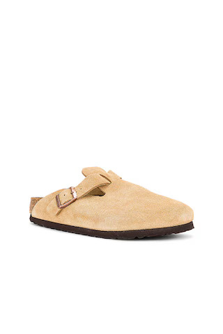 BIRKENSTOCK Boston Clog in Latte Cream from Revolve.com | Revolve Clothing (Global)