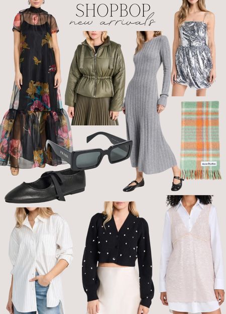 Shopbop new arrivals 🖤

Holiday dressing - cocktail dress - ballet flats - fall outfits - sequin dress - mini dress - winter scarf 

#LTKshoecrush #LTKstyletip #LTKHoliday