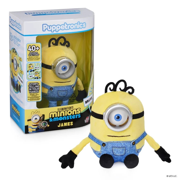 Universal Minions James Palm Puppetronic | Walmart (US)