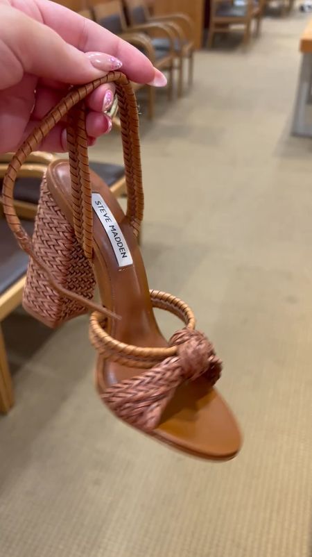 🧺 ☀️ 🏝️ 

How fun are these woven, ankle wrap strappy sandals from Steve Madden!?

I think they’re a great neutral without going all the way to a more washed out linen shade. They would be perfect for the beach, any summer weddings outdoors, cute for wear-to-work or even date night!

I could totally see these with warm blue classic denim, a crisp white top and some fun gold jewelry. 

The options are seriously endless! 

#LTKWedding #LTKShoeCrush