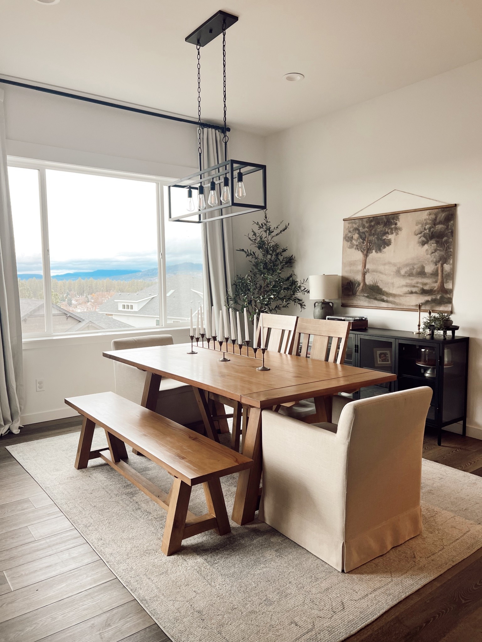 Neutral, cozy, and made for real life 🤍 This dining room is where weeknight dinners + holiday gatherings happen. I’ve linked as much as I can—from the table to the lighting—so you can recreate this look in your own home ✨ All affordable too! Tap to shop all the details.

#LTKHome
