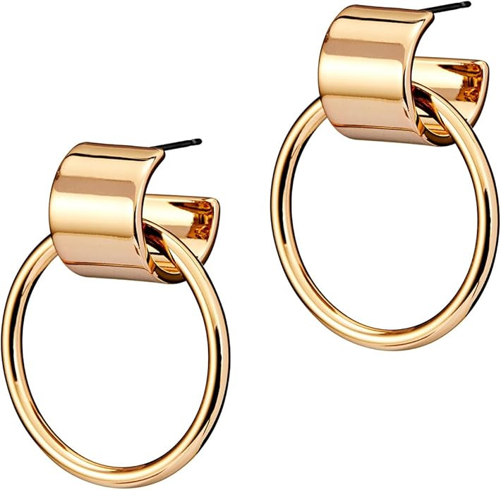JENNY BIRD Faye Knocker Hoop Earrings | Amazon (US)