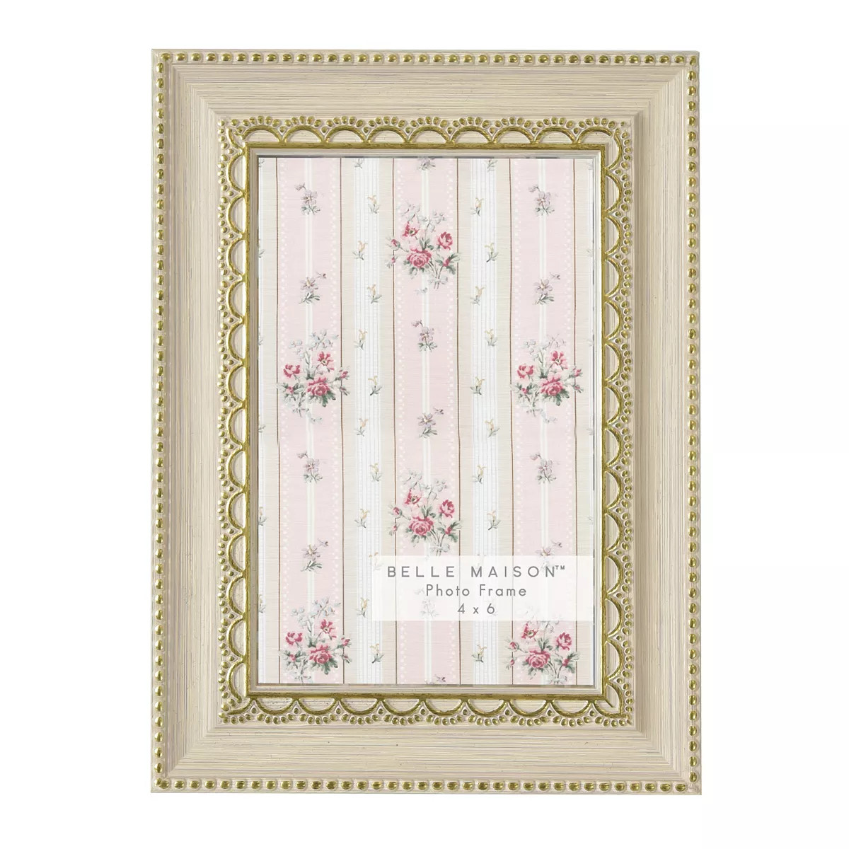 Belle Maison 4" x 6" Pink & Gold Textured Tabletop Frame | Kohl's