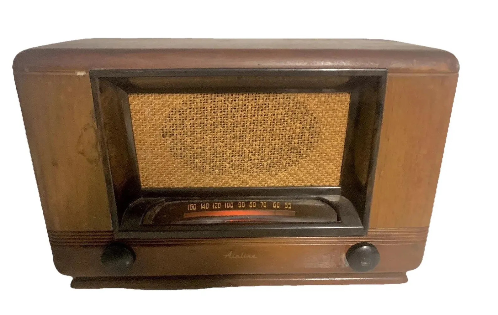 Vintage 1947 Wards Airline AM Tube Radio | Etsy (Global)