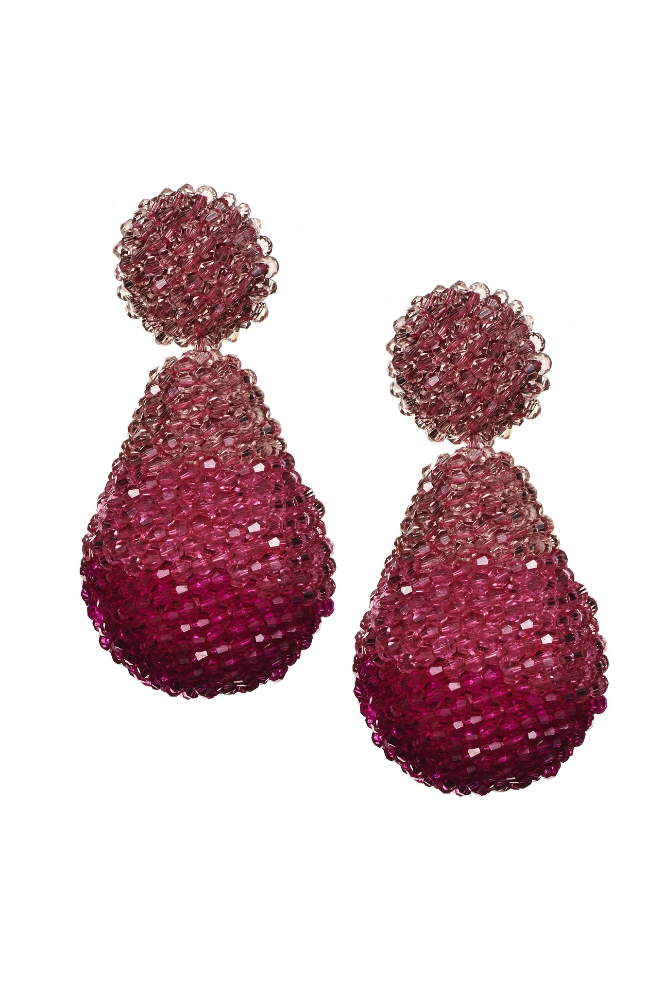 Ombre Elise Earrings - Faceted Beads | Sachin and Babi