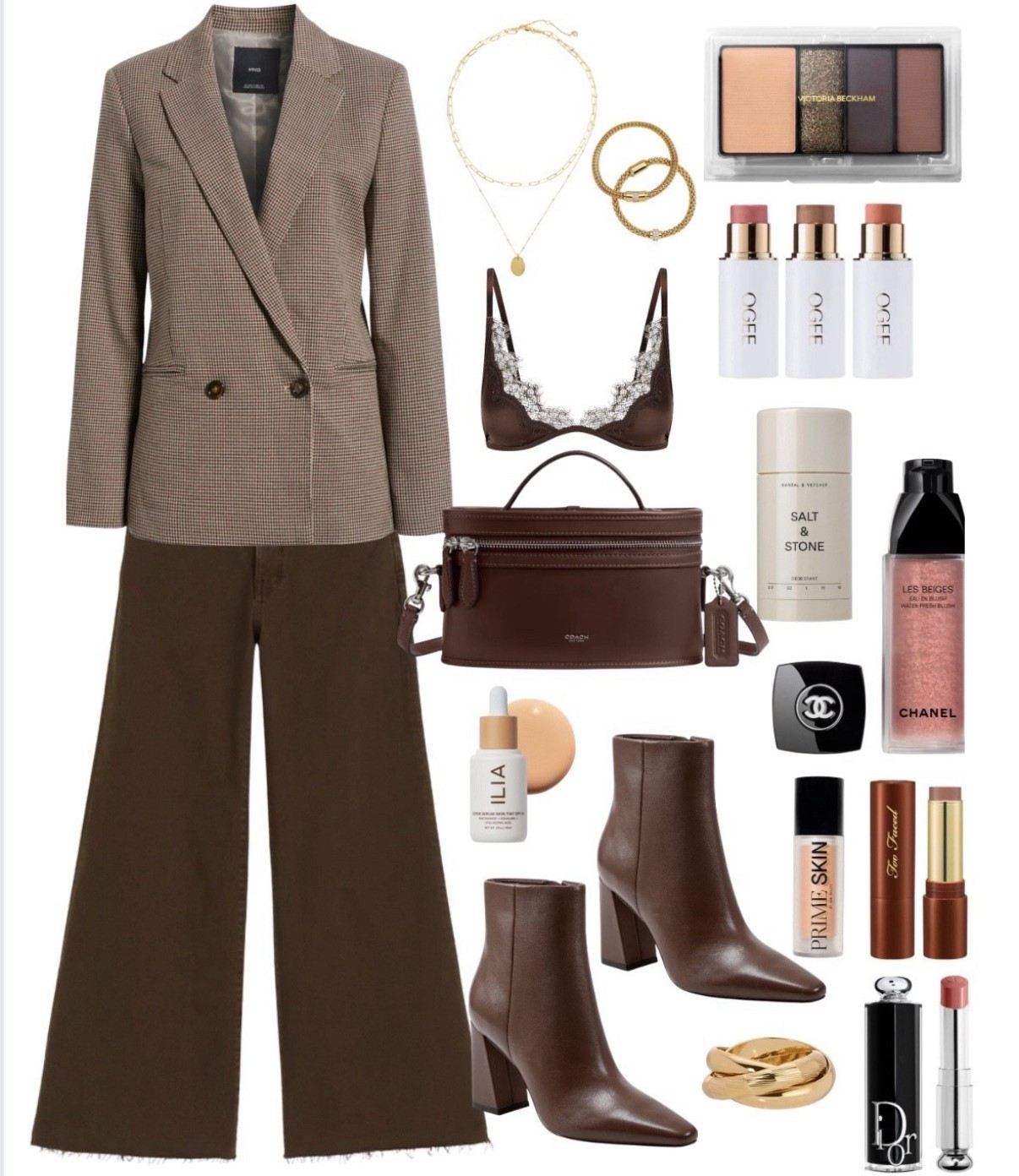 Fall outfit 
Brown jeans 
Wide leg jeans 
#ltkseasonal

#LTKStyleTip #LTKShoeCrush #LTKItBag