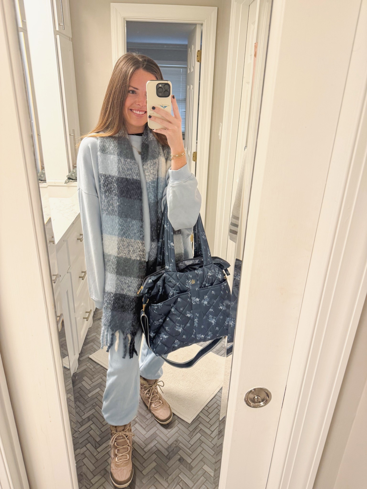 Airport OOTD!! Bag is Oliver Thomas 💙 Austria time!!!!

#LTKootd #LTKgrwm #LTKTravel