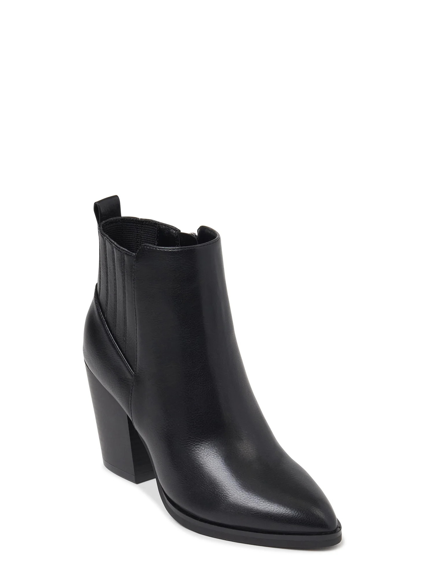 Time and Tru Women's Heeled Ankle Booties | Walmart (US)
