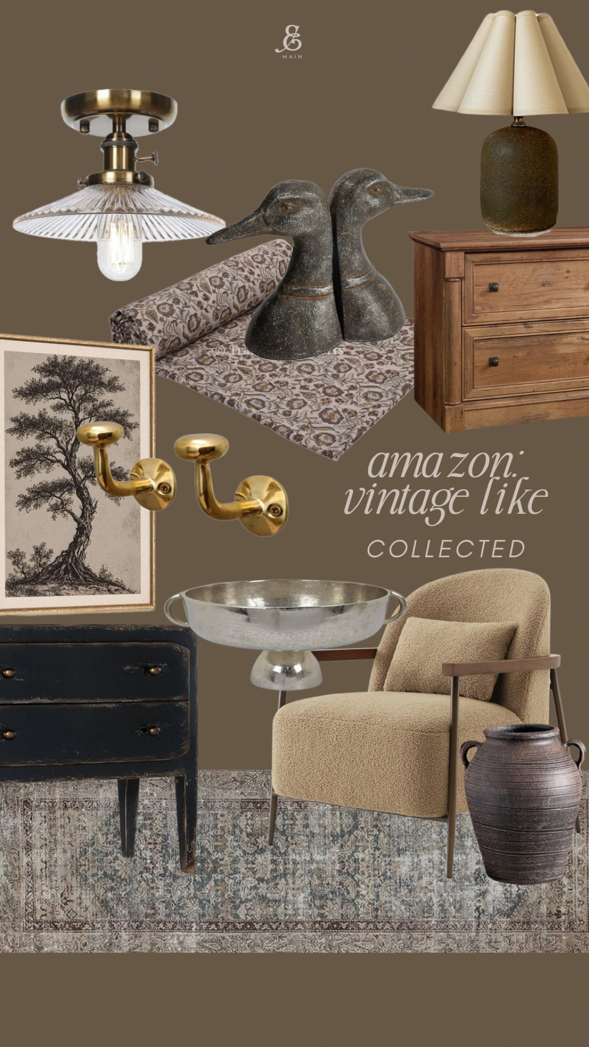 new amazon vintage look finds 

amazon home, amazon finds, walmart finds, walmart home, affordable home, amber interiors, studio mcgee, home roundup 

#LTKHome
