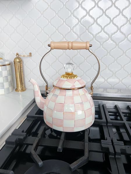 Rosy tea kettle restocked on prime!