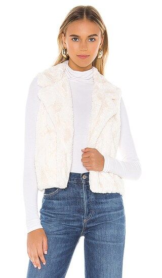 Aint It Fuzzy Faux Fur Vest in Ivory | Revolve Clothing (Global)